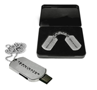 dogtag usb, flash drive